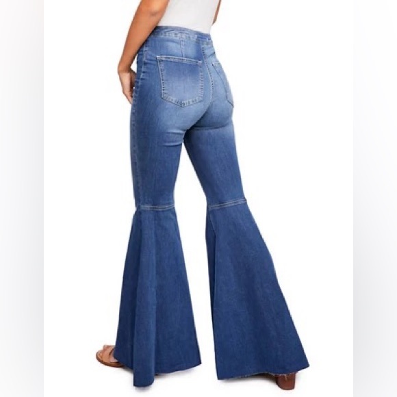 Free People Just Float On Flare Jeans - Picture 2 of 6